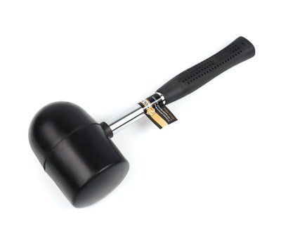 Киянка Polax гумова 1250 г Чорна (39-002) 80492930 фото