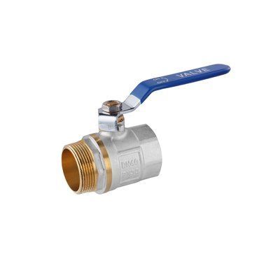 Кран кульовий Valves 1 1/2'' ВЗ PN30 синя ручка CV022109 фото