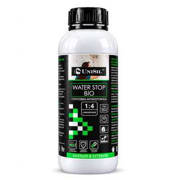 Грунт-концентрат фунгицидный Unisil Water Stop Bio (концентрат 1:4), TM "Unisil", 1 л 50308205 фото