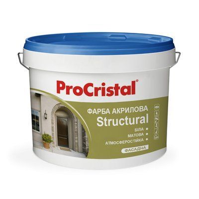 Краска структурна ProCristal Structural IР-138, 25 кг 1739730858 фото