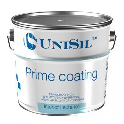 Грунтовка Prime Coating ГФ-021, Сіра, 12 кг, (1758976609) 1758976610 фото