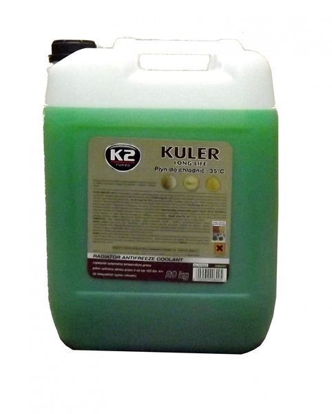 Рідина охолоджуюча концентрат Kuler Long Life G11 зелена 20 кг K20270 фото