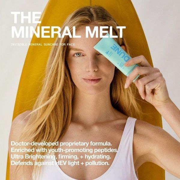 Сонцезахисний крем Dune The Mineral Melt SPF 30, 50 мл КОСМ05750 фото
