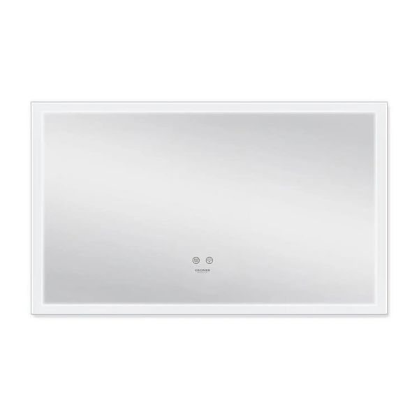 Дзеркало Kroner KRP Spiegel HR3 - 10060 з LED-підсвічуванням та антизапотіванням CV030038 фото