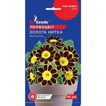 Насіння Примула (первоцвіт) Золота нитка GL Seeds 10шт (For Hobby2451) 4823096916217 фото