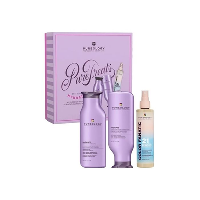 Шампунь для волосся Pureology Hydrate , & Color Fanatic Trio Boxed, 266 мл BS-884486543127 фото