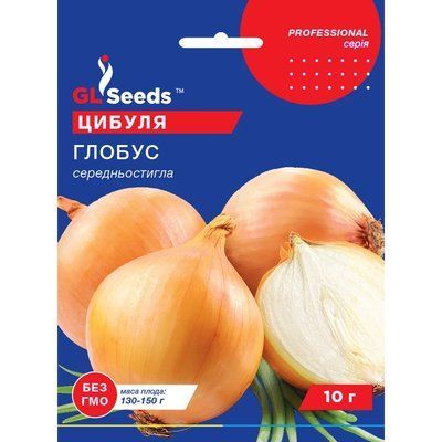 Насіння Цибуля ріпчаста Глобус GL Seeds 10г (Professional266) 4823096910512 фото