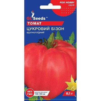 Насіння Томат Цукровий бізон GL Seeds 0.1г (For Hobby648) 4823096906546 фото