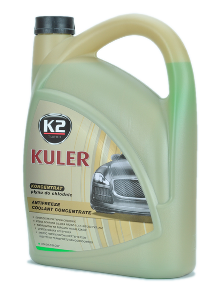 Рідина охолоджуюча концентрат Kuler Long Life G11 зелена 5 л K20267 фото