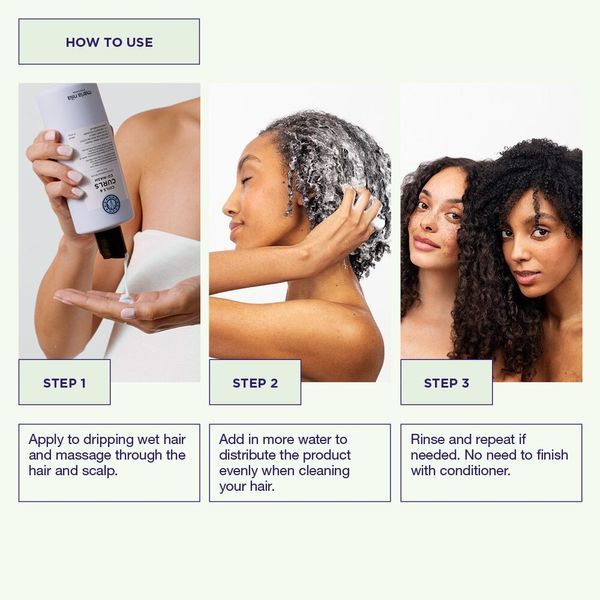 Гель для душа Maria Nila Coils & Curls Co-Wash, 349 мл КОСМ02852 фото
