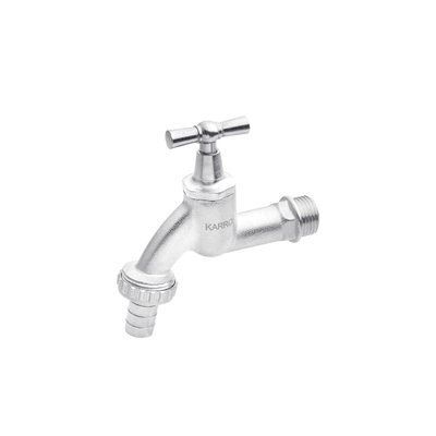 Кран для поливу Karro 1/2" PN40 KR-02117 нікельований CV017572 фото