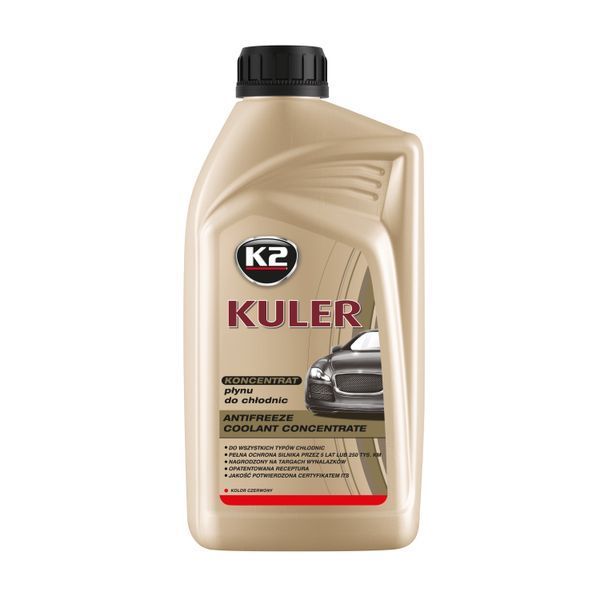 Рідина охолоджуюча концентрат Kuler Long Life G12 червона 1 л K20264 фото