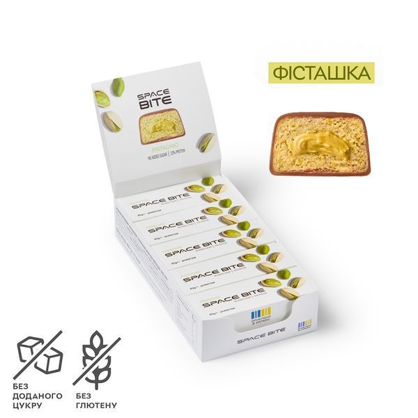 Батончик SpaceFood Space Bite, 45 грамів, фісташка 2542246823 фото
