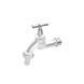 Кран для полива Karro 1/2" PN40 KR-02117 никелированный. CV017572 фото 1
