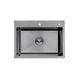 Кухонная мойка Kroner KRP Schwarze - 5843HM PVD (3/1 мм) CV022794 фото 1