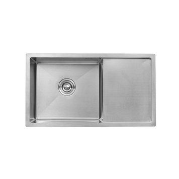 Кухонна мийка Kroner KRP Geb&uuml;rstet - 7844HM (3/1 мм) CV025274 фото