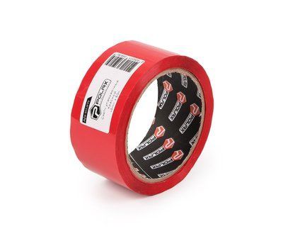Клейка стрічка Polax скотч пакувальний, червоний 45мм х 60м (101-109) 101-109 фото