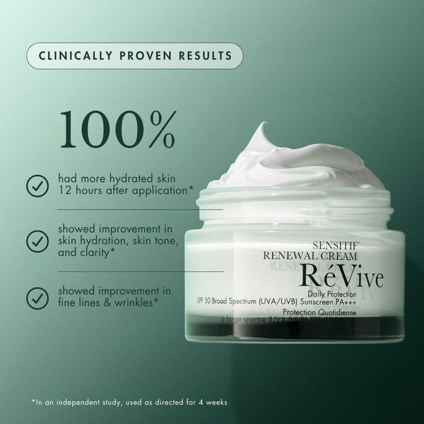Солнцезащитный крем R&eacute;Vive Sensitif Renewal Daily Cellular Protection Broad Spectrum Sunscreen SPF 30, 50 мл КОСМ02304 фото