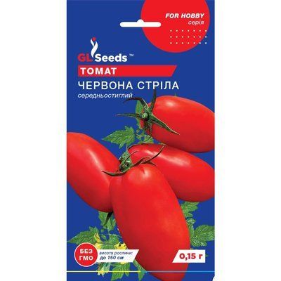 Насіння Томат Червона стріла GL Seeds 0.15г (For Hobby584) For Hobby584 фото