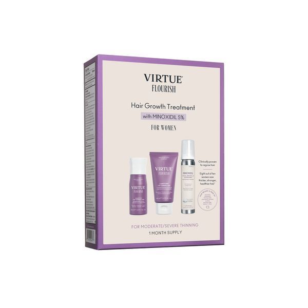 Косметичний засіб Virtue Flourish Nightly Intensive Hair Growth Treatment 30 Day, 181 мл КОСМ05605 фото