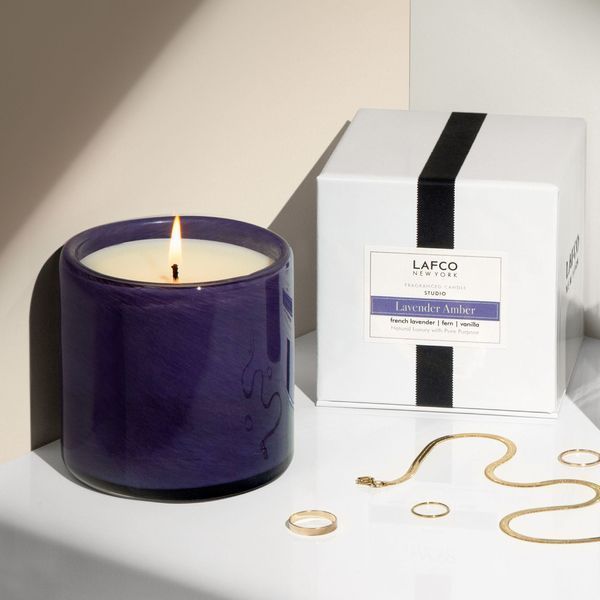 Косметичний засіб Lafco Lavender Amber Signature Candle, 458 мл КОСМ04005 фото