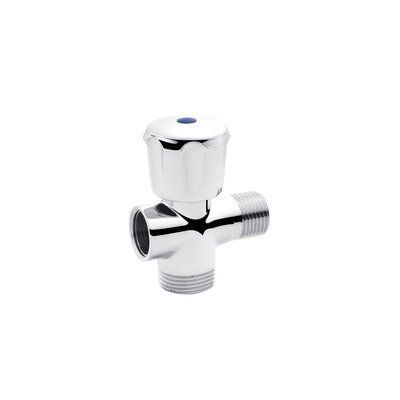 Кран приборный для подключения магистральный вентильный Karro 1/2"х3/4"х1/2" KR-3151 CV020766 фото
