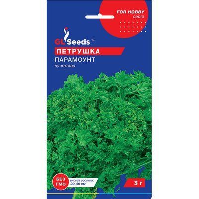 Насіння Зелень Петрушка Парамоунт кучерява GL Seeds 3г (For Hobby858) 4823096903996 фото