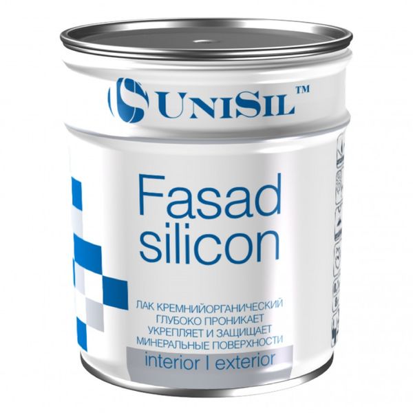 Водовідштовхувальний лак для гідрофобизації Fasad silicon, 2.2 кг (1759418143) 1759418143 фото