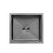 Кухонна мийка Kroner KRP Schwarze - 4843HM PVD (3/1 мм) CV022792 фото 1