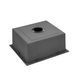 Кухонна мийка Kroner KRP Schwarze - 4843HM PVD (3/1 мм) CV022792 фото 9