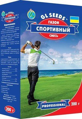 Насіння Газон Спортивний GL Seeds 200г (коробка303) 4823096914749 фото