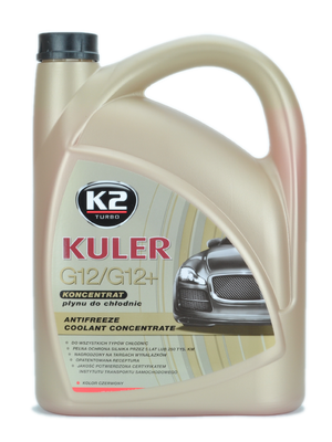 Рідина охолоджуюча концентрат Kuler Long Life G12 червона 5 л K20266 фото