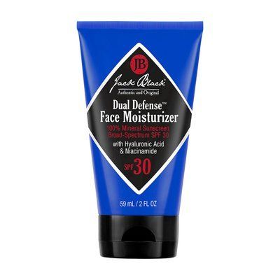 Сонцезахисний крем Jack Black Dual Defense Face Moisturizer 100% Mineral Sunscreen SPF 30, 59 мл КОСМ05857 фото