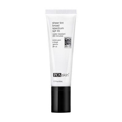 Сонцезахисний крем PCA Skin Sheer Tint Broad Spectrum SPF 45, 50 мл КОСМ01407 фото