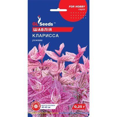 Насіння Шавлія Клариса GL Seeds 0.25г (For Hobby1104) 4823096909417 фото