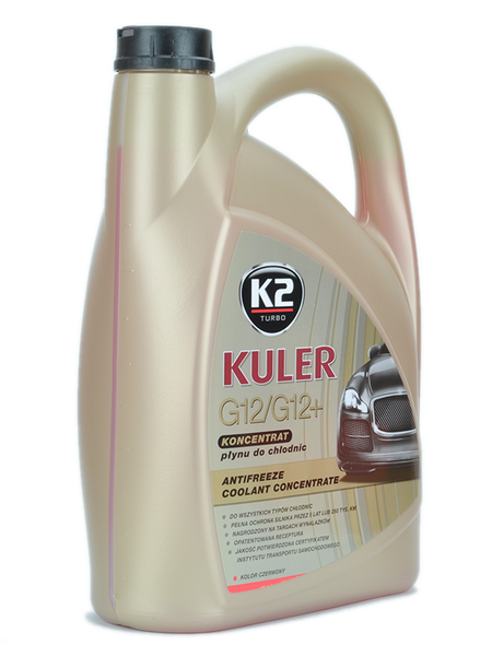 Рідина охолоджуюча концентрат Kuler Long Life G12 червона 5 л K20266 фото