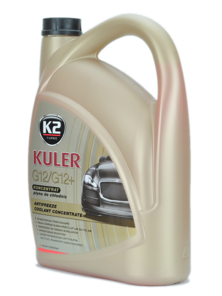 Рідина охолоджуюча концентрат Kuler Long Life G12 червона 5 л K20266 фото