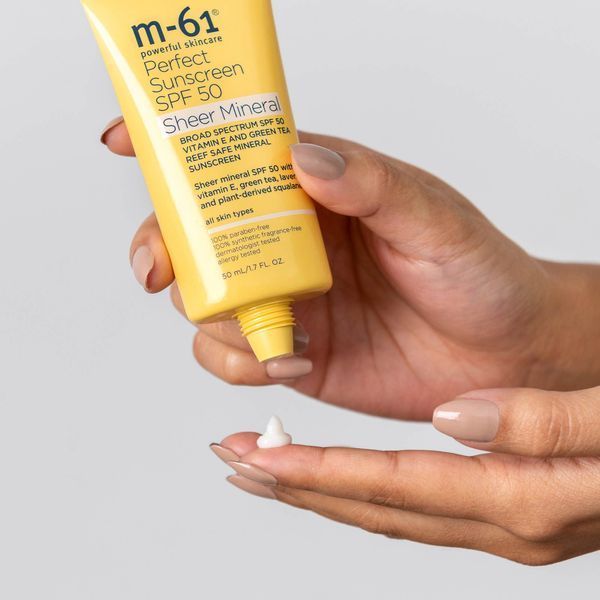 Солнцезащитный крем M-61 Perfect Sheer Mineral Sunscreen SPF 50, 50 мл КОСМ01207 фото