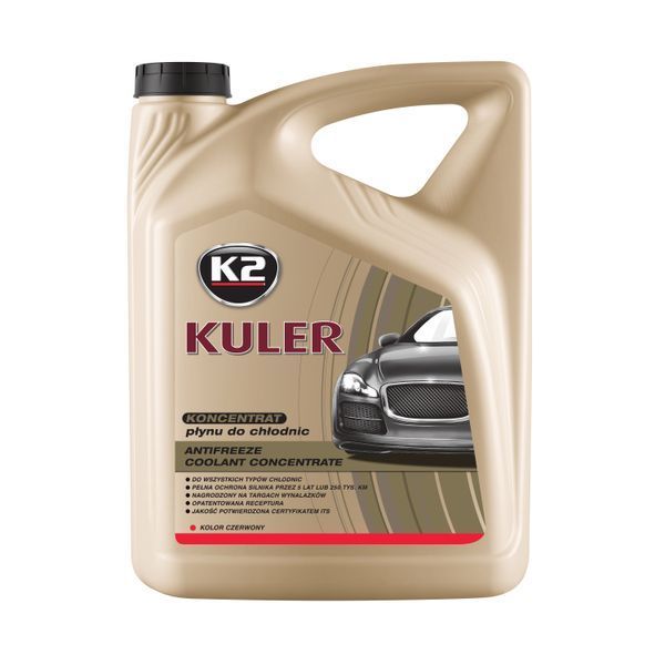 Рідина охолоджуюча концентрат Kuler Long Life G12 червона 5 л K20266 фото