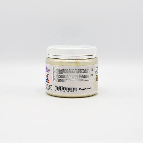 Декоративная краска, металик, Ircom Decor Metallic paint IР-191, жемчуг, 0.4 л 1729161002 фото