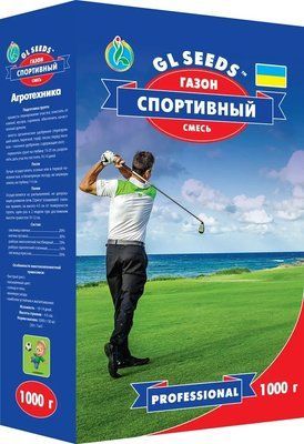 Насіння Газон Спортивний GL Seeds 1000г (коробка303) 4823096912028 фото