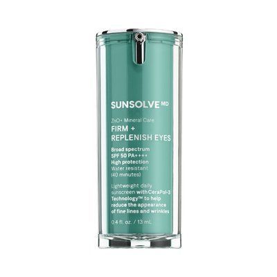 Сонцезахисний крем SunsolveMD ZnO+ Mineral Care Firm + Replenish Eyes SPF 50, 12 мл КОСМ02159 фото