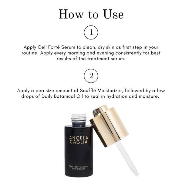 Косметичний засіб Angela Caglia Skincare Cell Fort&eacute; Serum with BIOMSC, 30 мл КОСМ00209 фото