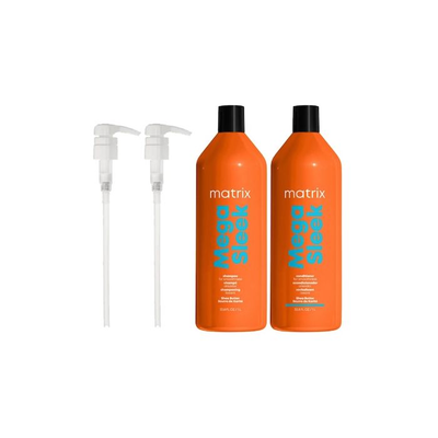Засіб для волосся Matrix Mega Sleek Liter Duo + 2 Liter Pumps BS-BPS-8-118654 фото