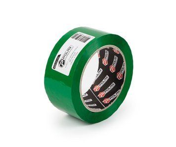 Клейка стрічка Polax скотч пакувальний, зелений 45мм х 100м (101-116) 101-116 фото