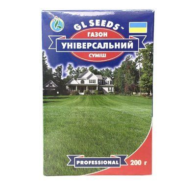 Насіння Газон Універсальний GL Seeds 200г (коробка305) 4823096914756 фото