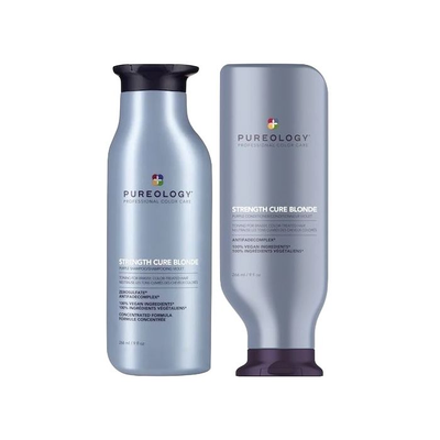 Шампунь для волосся Pureology Strength Cure Blonde & Duo, 266 мл BS-BPS-33-105676 фото