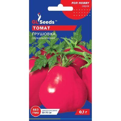 Насіння Томат Грушовка GL Seeds 0.1г (For Hobby536) 4823096905327 фото