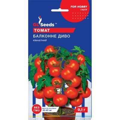Насіння Томат Балконне диво GL Seeds 0.1г (For Hobby501) 4823096904979 фото