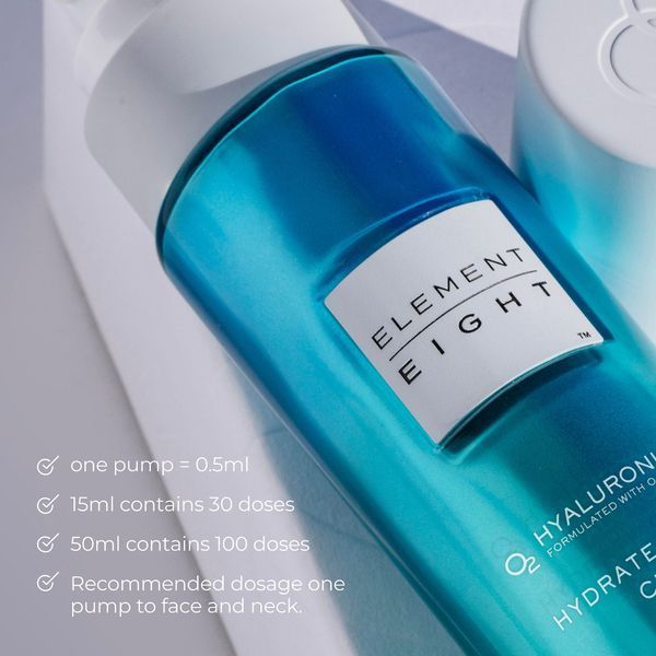 Зволожувальний крем Element Eight O2 Hyaluronic Acid Hydrate Correct Moisturizer for Dry Skin, 50 мл КОСМ01711 фото